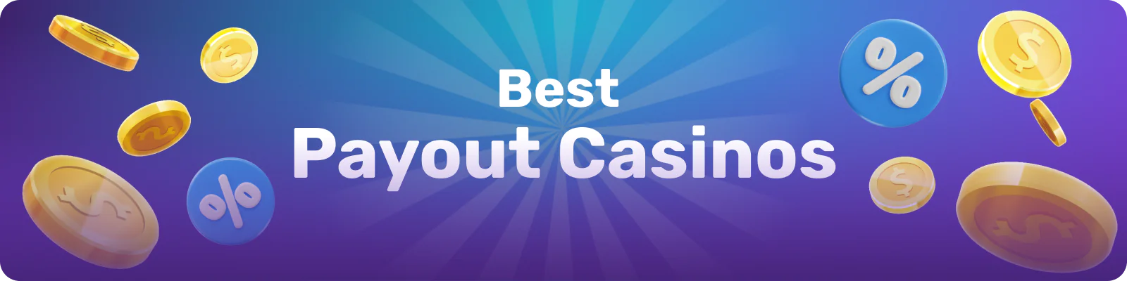 Not every online casino reveals its payout rates, and different games have different returns