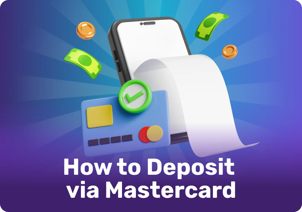 Using Mastercard to deposit at an online casino is fast and easy