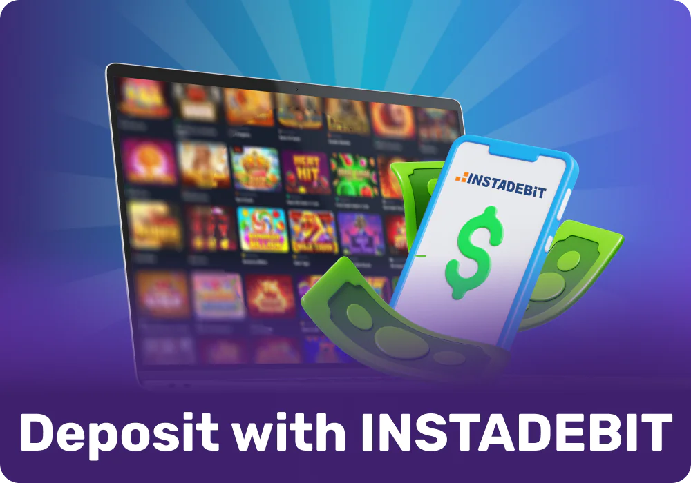Instadebit offers a hassle-free deposit process, perfect for players who want to start gaming quickly