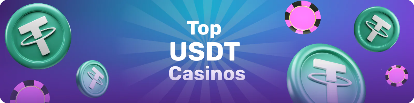 Tether is widely accepted at online casinos, offering low fees and quick processing