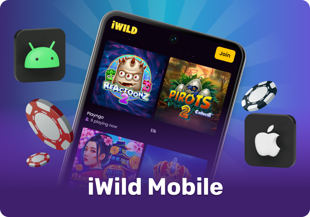 iWild Mobile Caisno Bonuses and Promotions