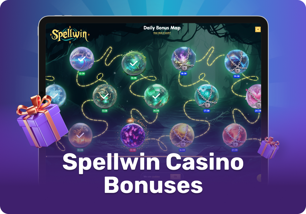 Spellwin Casino offers various bonuses and promotions