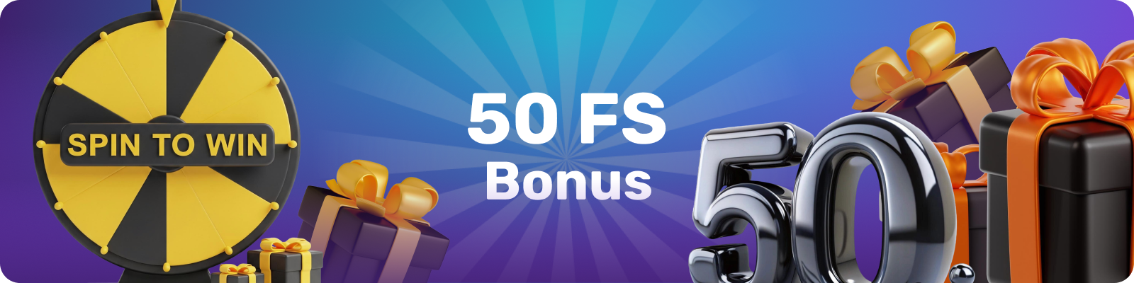 Popular Bonus in the form of 50 free spins at an online casino