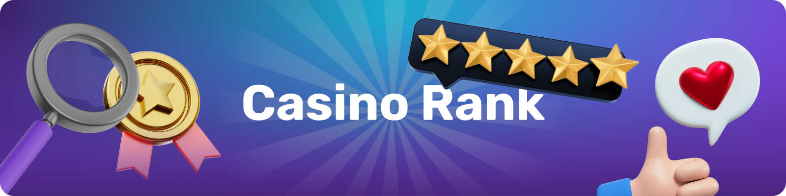 Check out the reliable casino rating system on our website