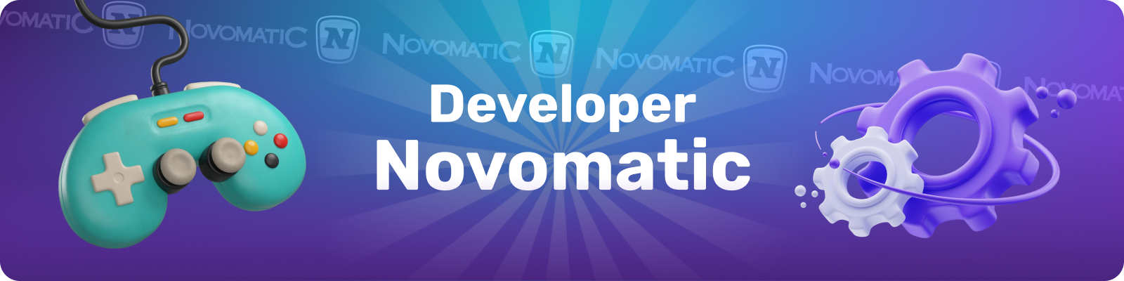 Novomatic is a leading developer of software for online casino games