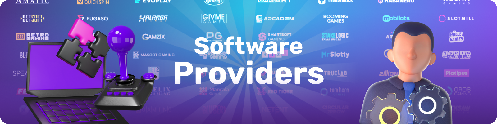 Discover the best online casino game providers