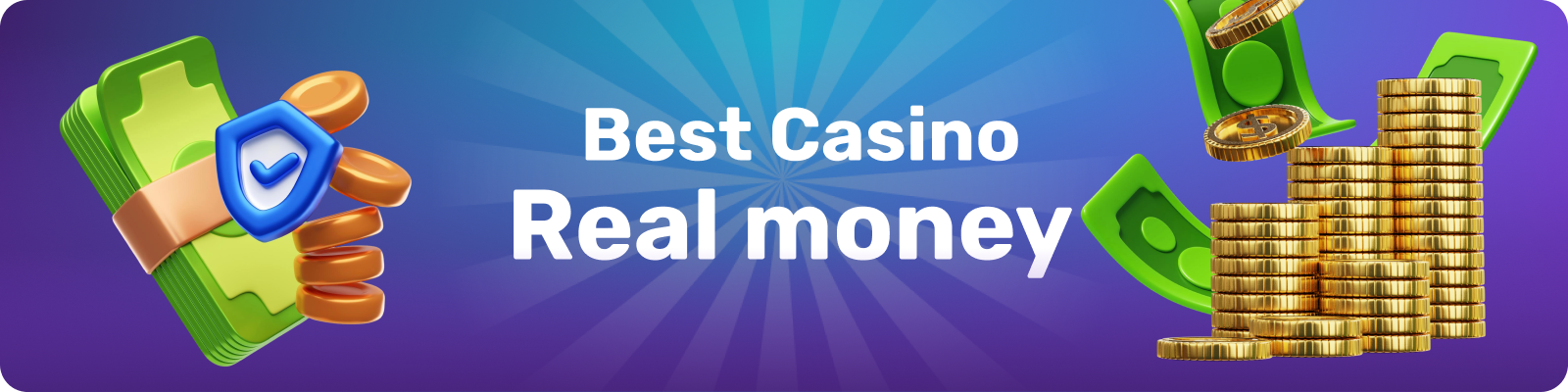 There are many top online casinos for playing with real money