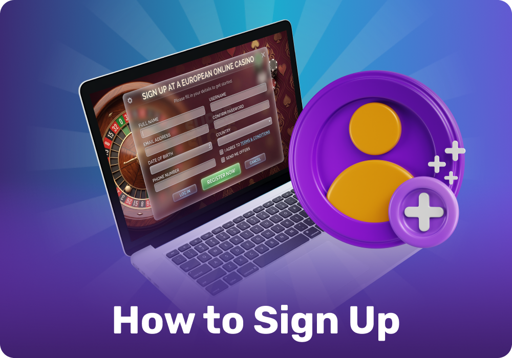 To start playing at an EU casino, choose a casino, sign up, complete the verification process, and fund your account