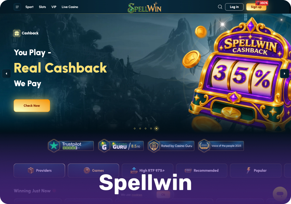 Spellwin is a European online casino offering a wide selection of games, bonuses, and player-friendly terms