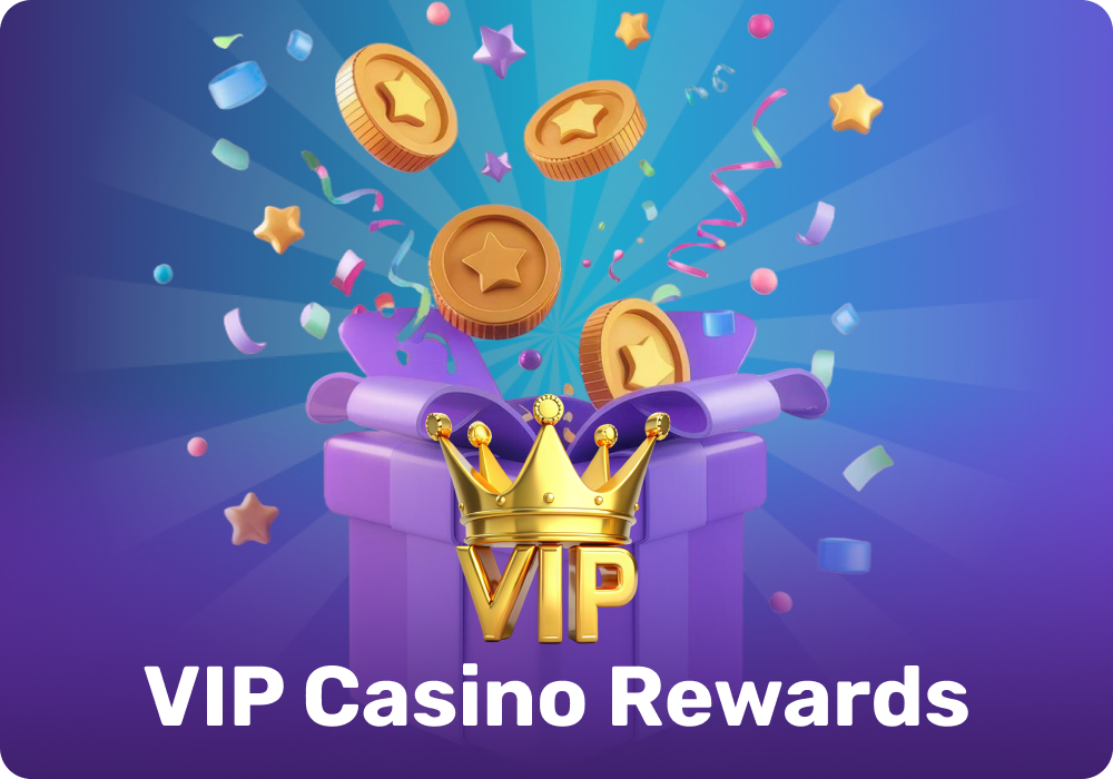 The casino's VIP program offers cashback, personalized bonuses, and free spins for deposits