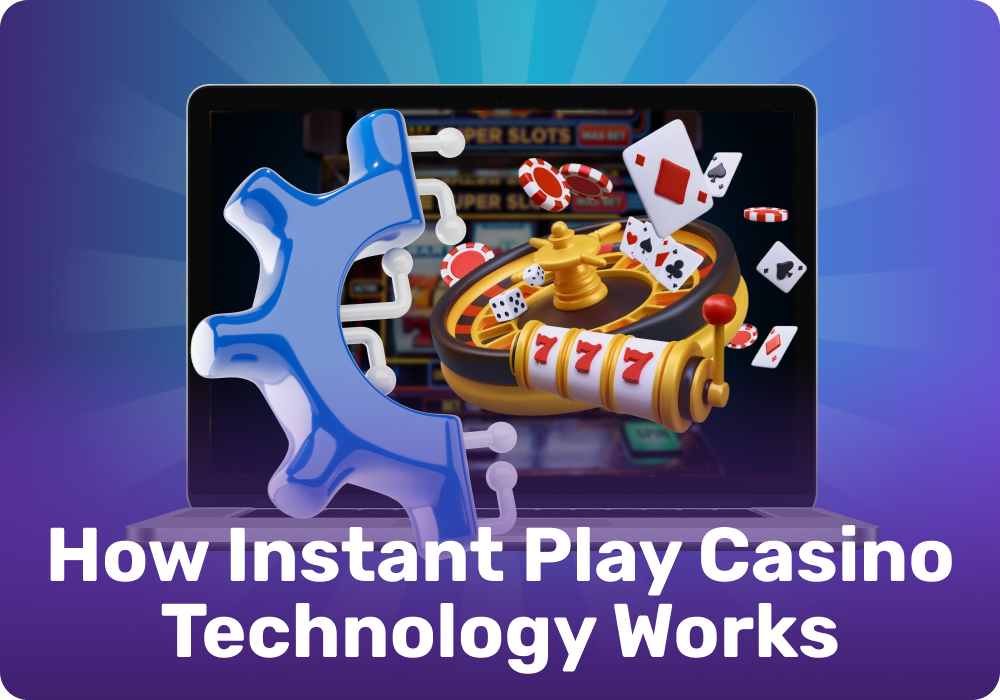 Instant Play Casino lets you play games right in your browser without downloading an app